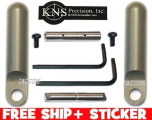 KNS Gen 2 Mod ST Trigger & Hammer Pins - FDE .154