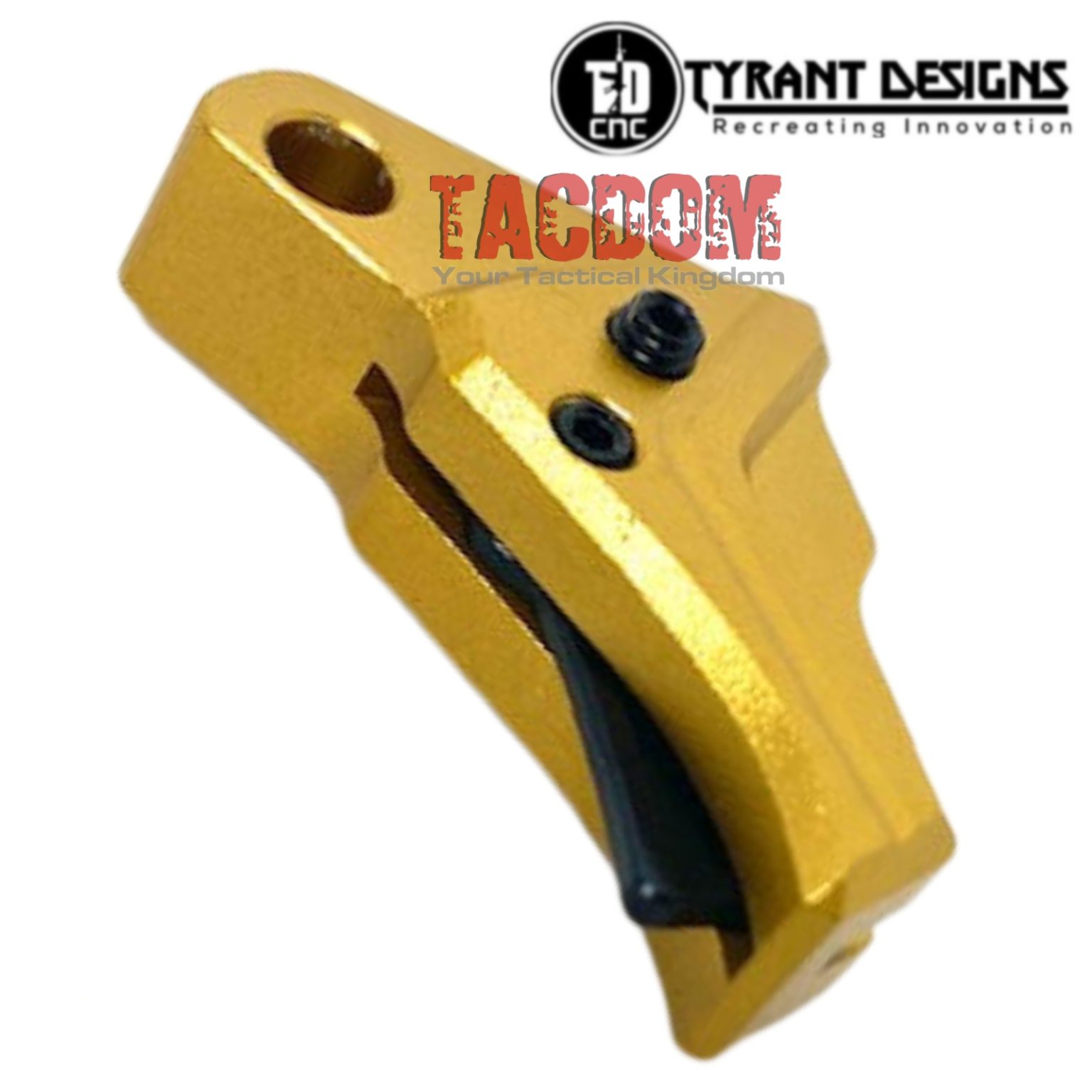 Tyrant Designs I T T S Gold Black Trigger For Glock 43 43x 48 Tacdom