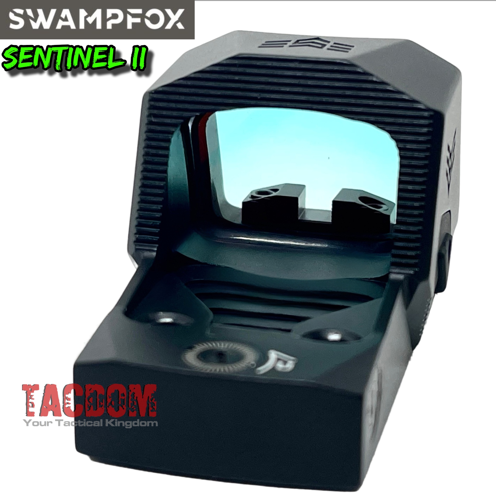 Swamp Fox SENTINEL II WITH BACK UP REAR SIGHT – GREEN DOT Optic 